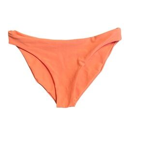 Women's Peach Bikini Bottom. Peach Print. Size XS. Cheryl Style